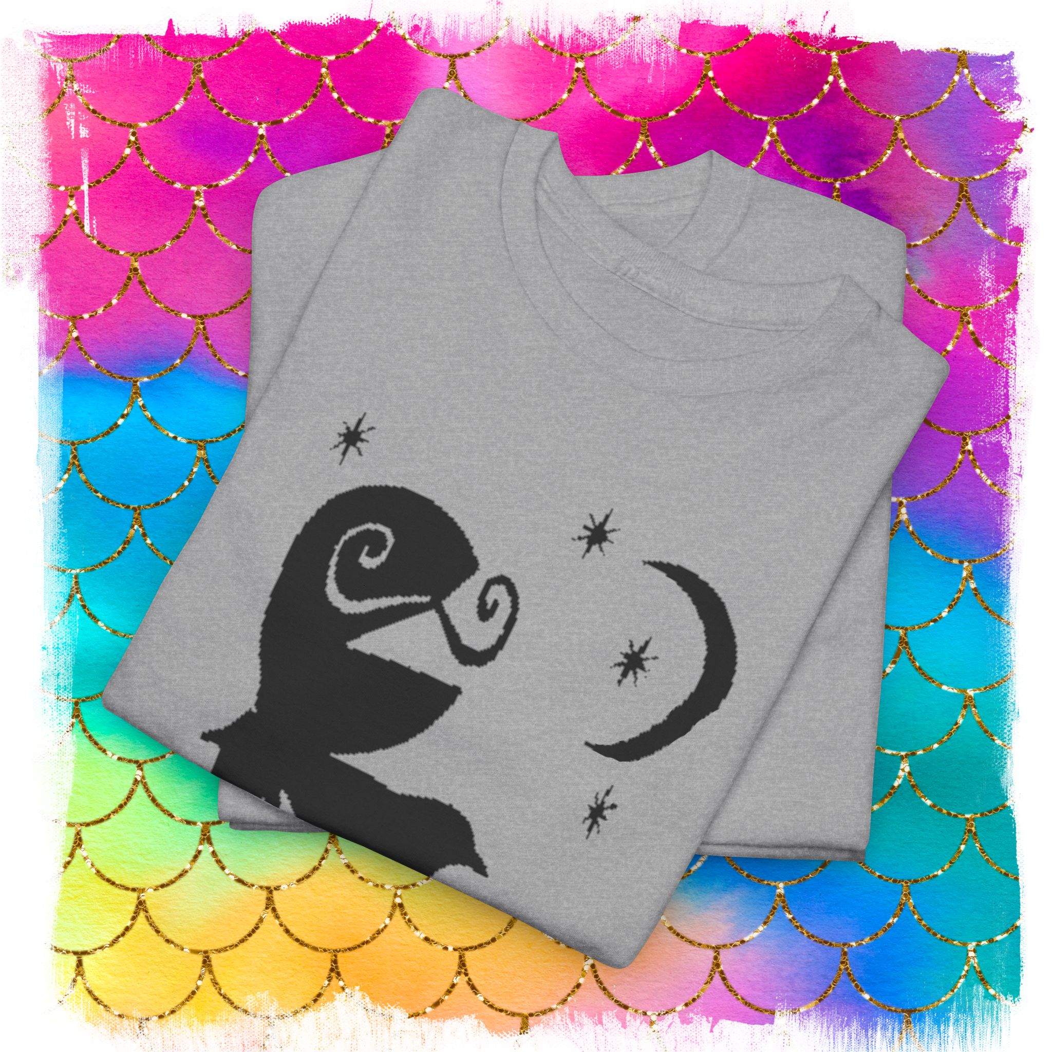 Sheldon "Good Night" Tee — Luminous Fish Graphic T-Shirt - Image 8