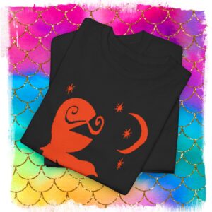 Sheldon “Good Night” Tee — Luminous Fish Graphic T-Shirt