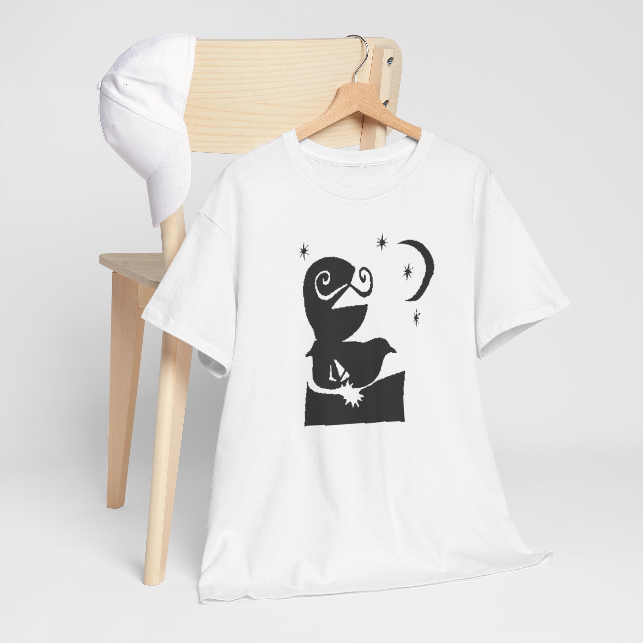 Sheldon "Good Night" Tee — Luminous Fish Graphic T-Shirt - Image 5