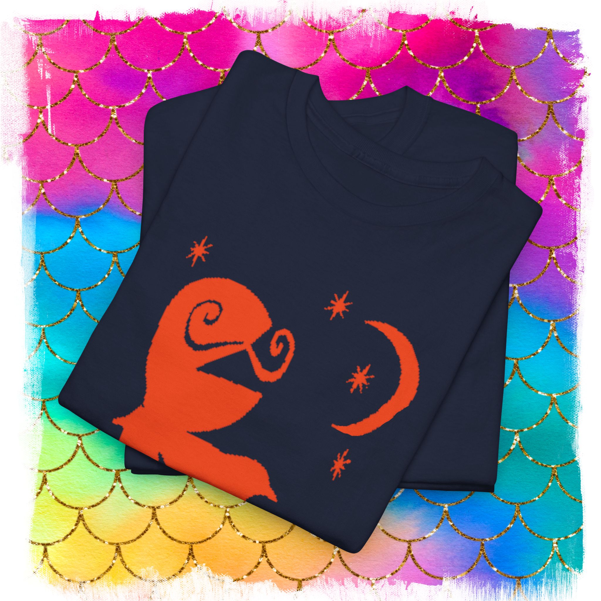 Sheldon "Good Night" Tee — Luminous Fish Graphic T-Shirt - Image 12