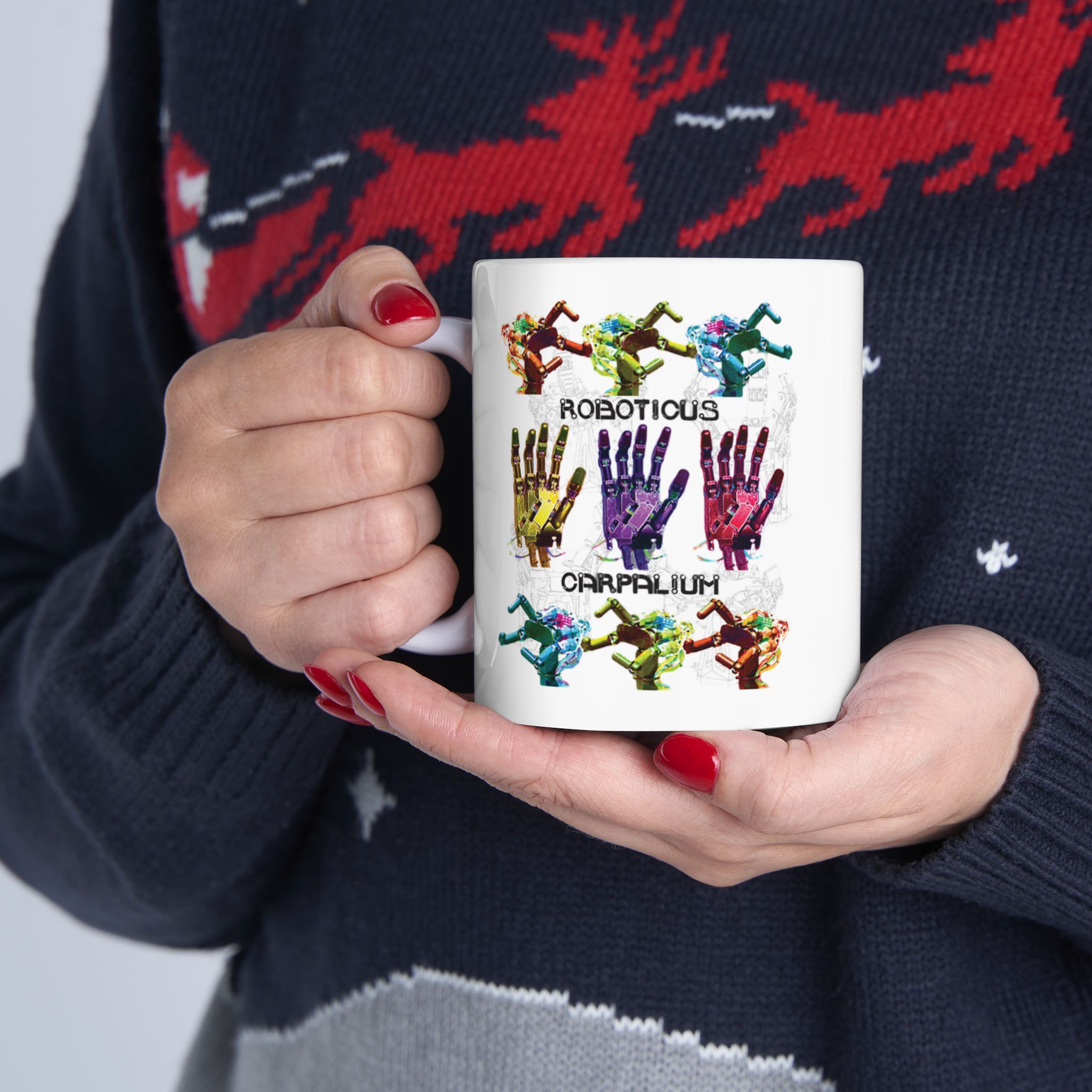 Sheldon Roboticus Carpalium 11 oz and 15 oz Mugs - Image 7