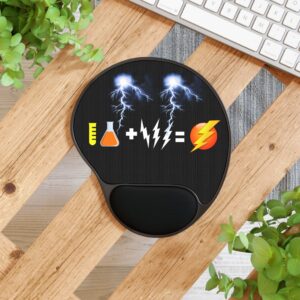 Sheldon Flash Bolt Equation Mouse Pad with Wrist Rest