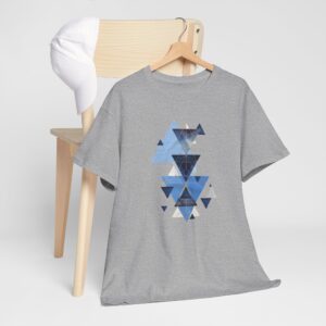 Sheldon Geometric Triangles T-Shirt — “The Fetal Kick Catalyst” BB Fan Gift Tee