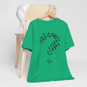 Bat Question Mark T-Shirt: Sheldon Fuzzy Boots Corollary Gift