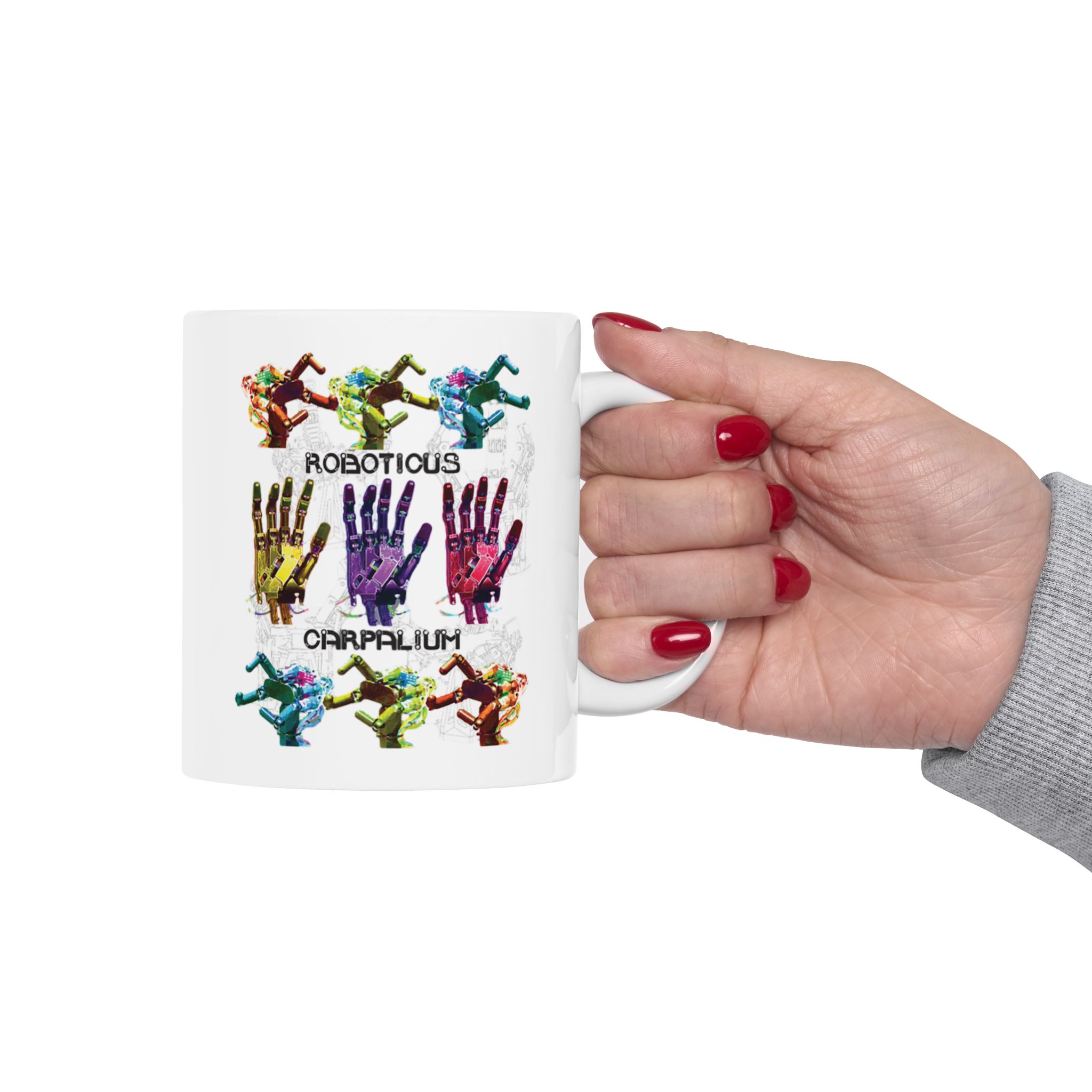 Sheldon Roboticus Carpalium 11 oz and 15 oz Mugs - Image 8