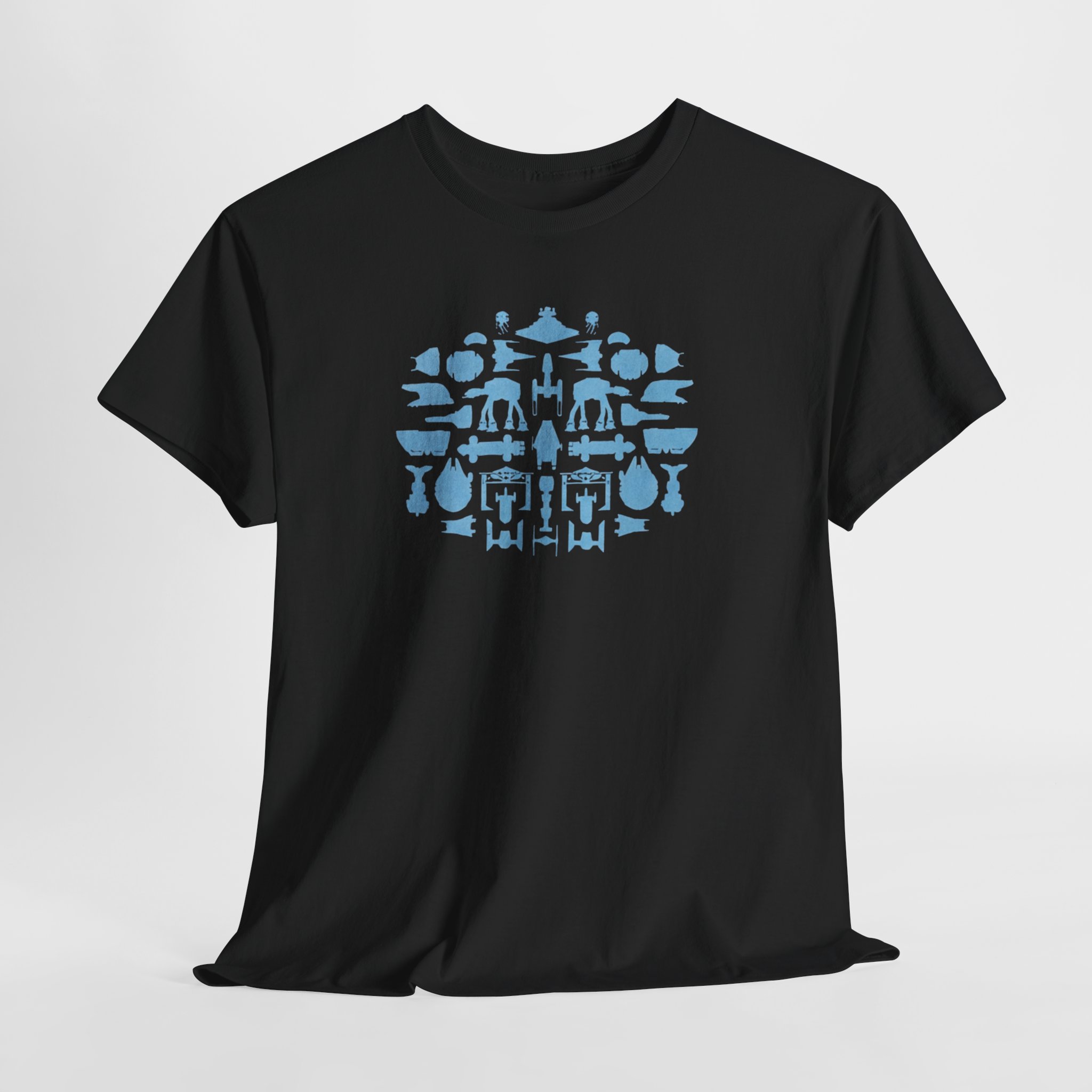 Sheldon Space Robots Silhouettes T-Shirt - Image 5