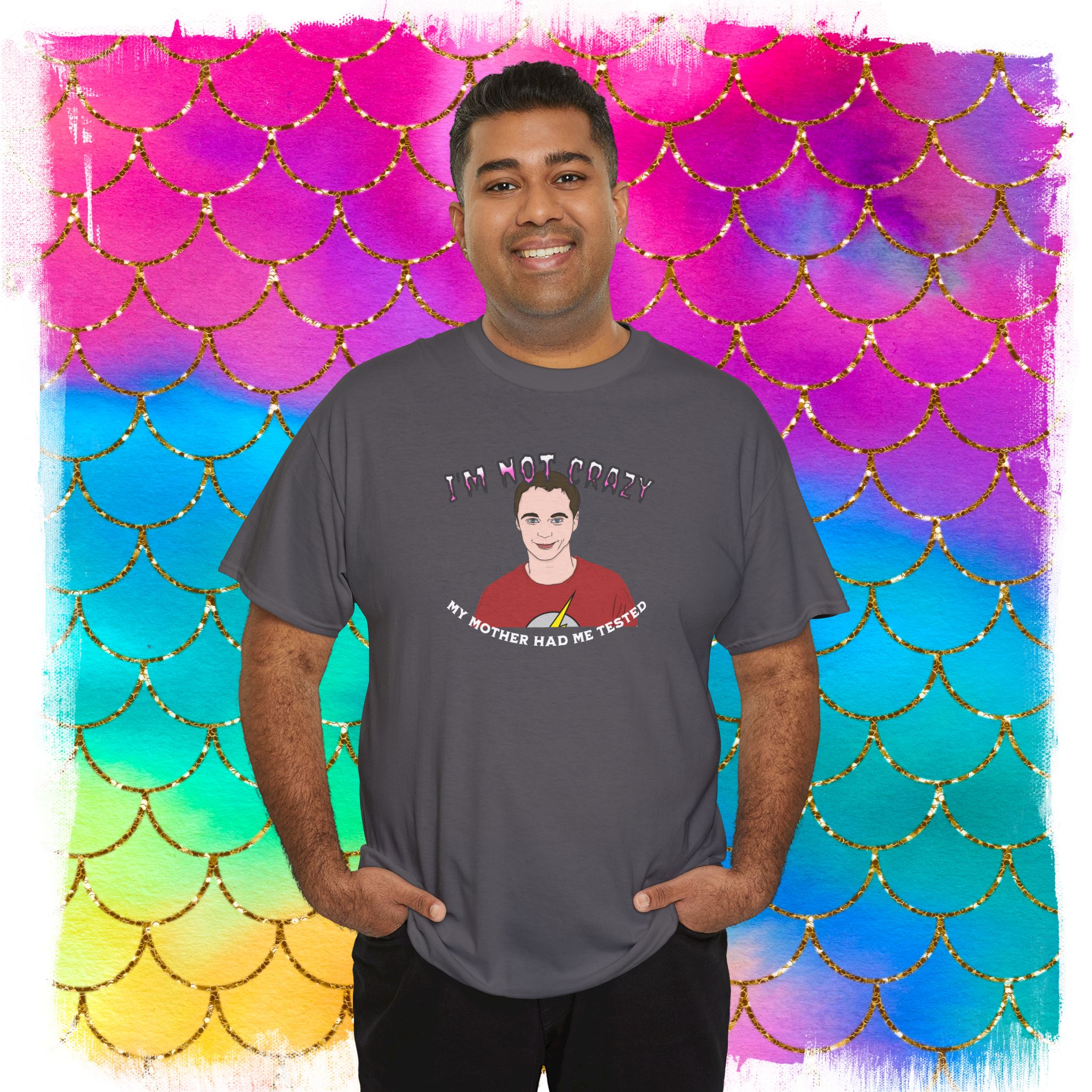 Sheldon Fans T-Shirt I'm Not Crazy Tee - Image 5
