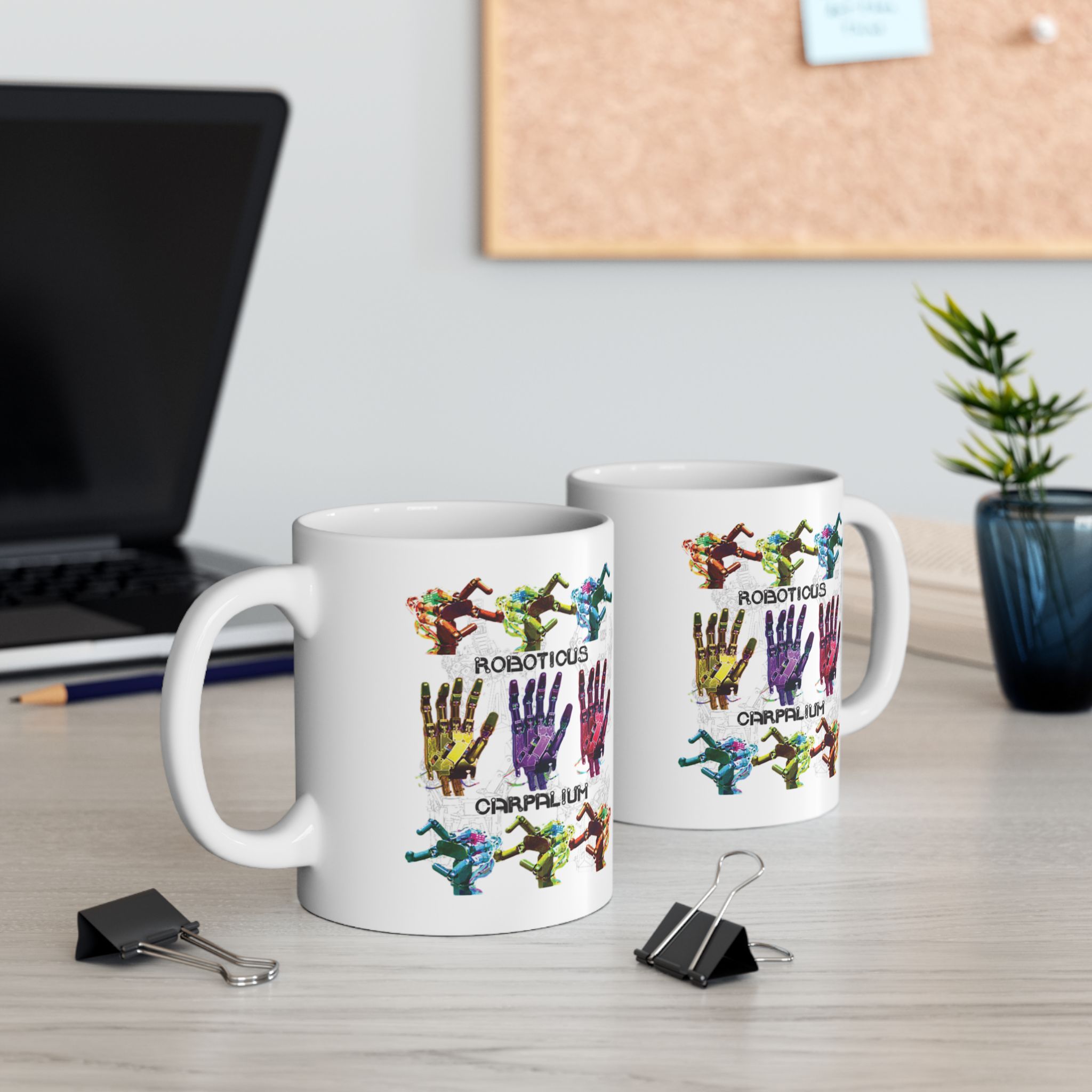 Sheldon Roboticus Carpalium 11 oz and 15 oz Mugs - Image 4