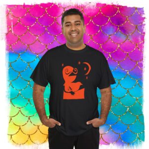 Sheldon “Good Night” Tee — Luminous Fish Graphic T-Shirt