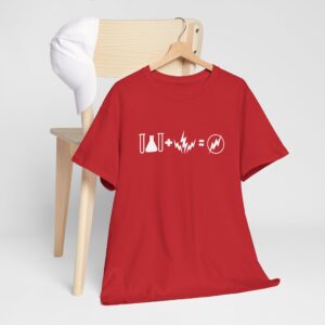 Sheldon Flash Bolt Equation T-Shirt, Math Lovers Gift Tee