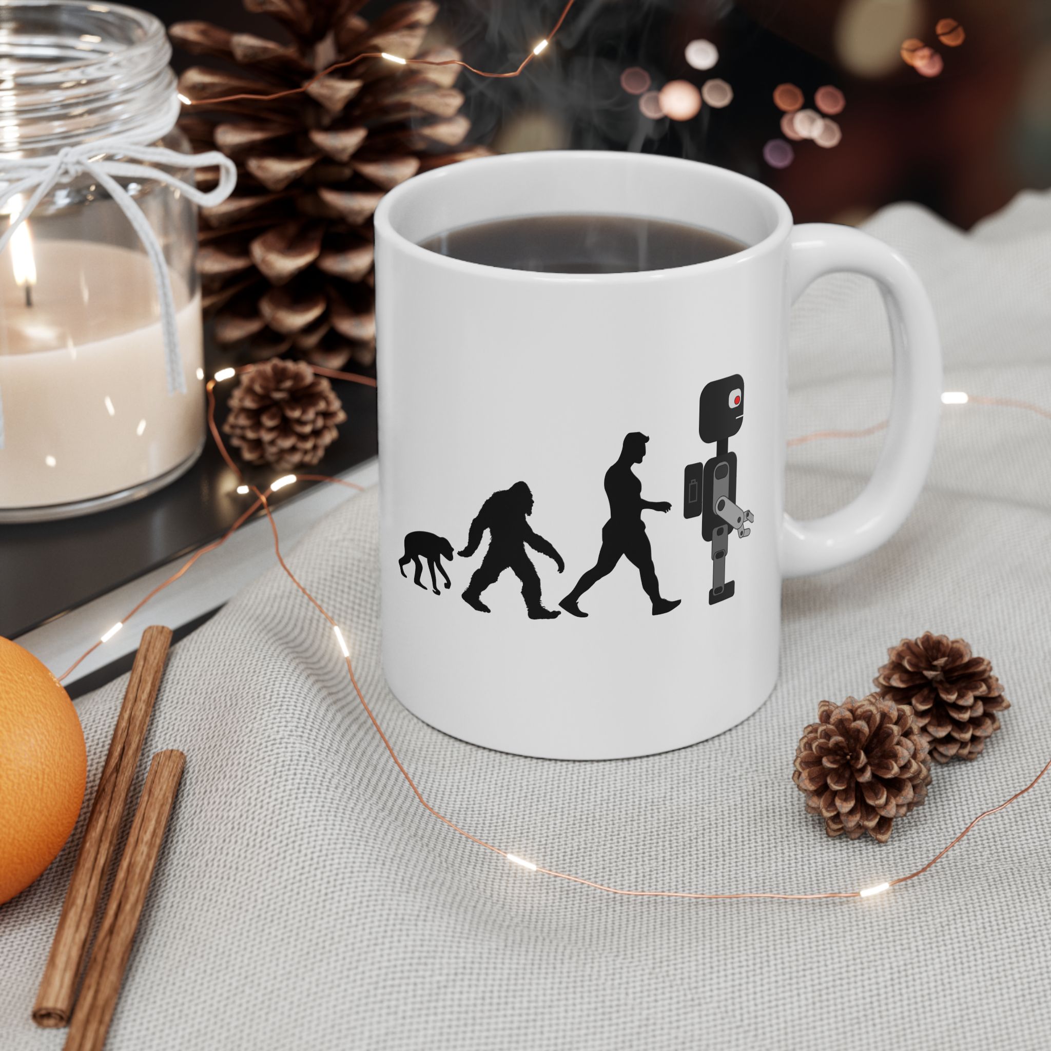 Sheldon Robot Evolution 11 oz and 15 oz Mugs - Image 9