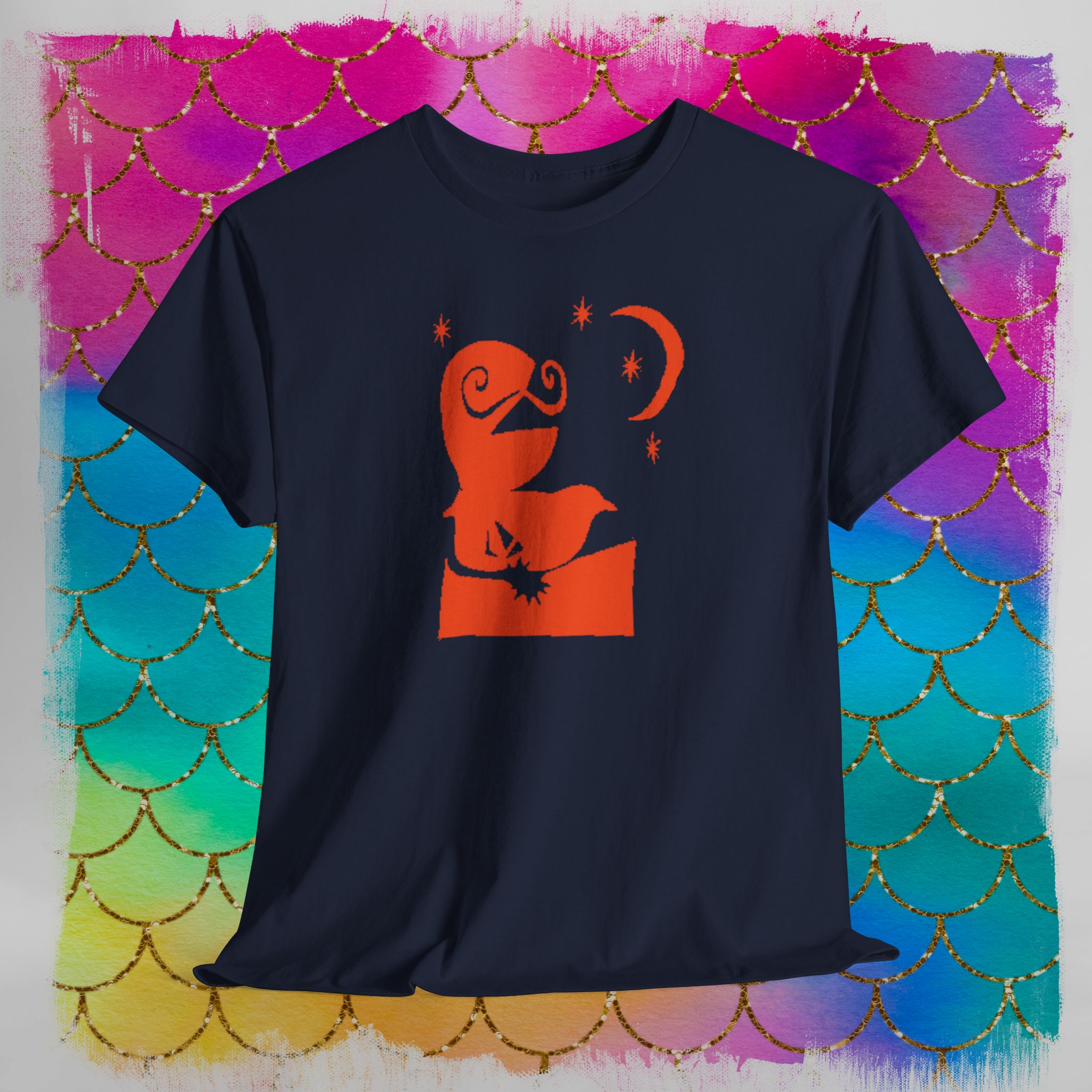 Sheldon "Good Night" Tee — Luminous Fish Graphic T-Shirt - Image 11