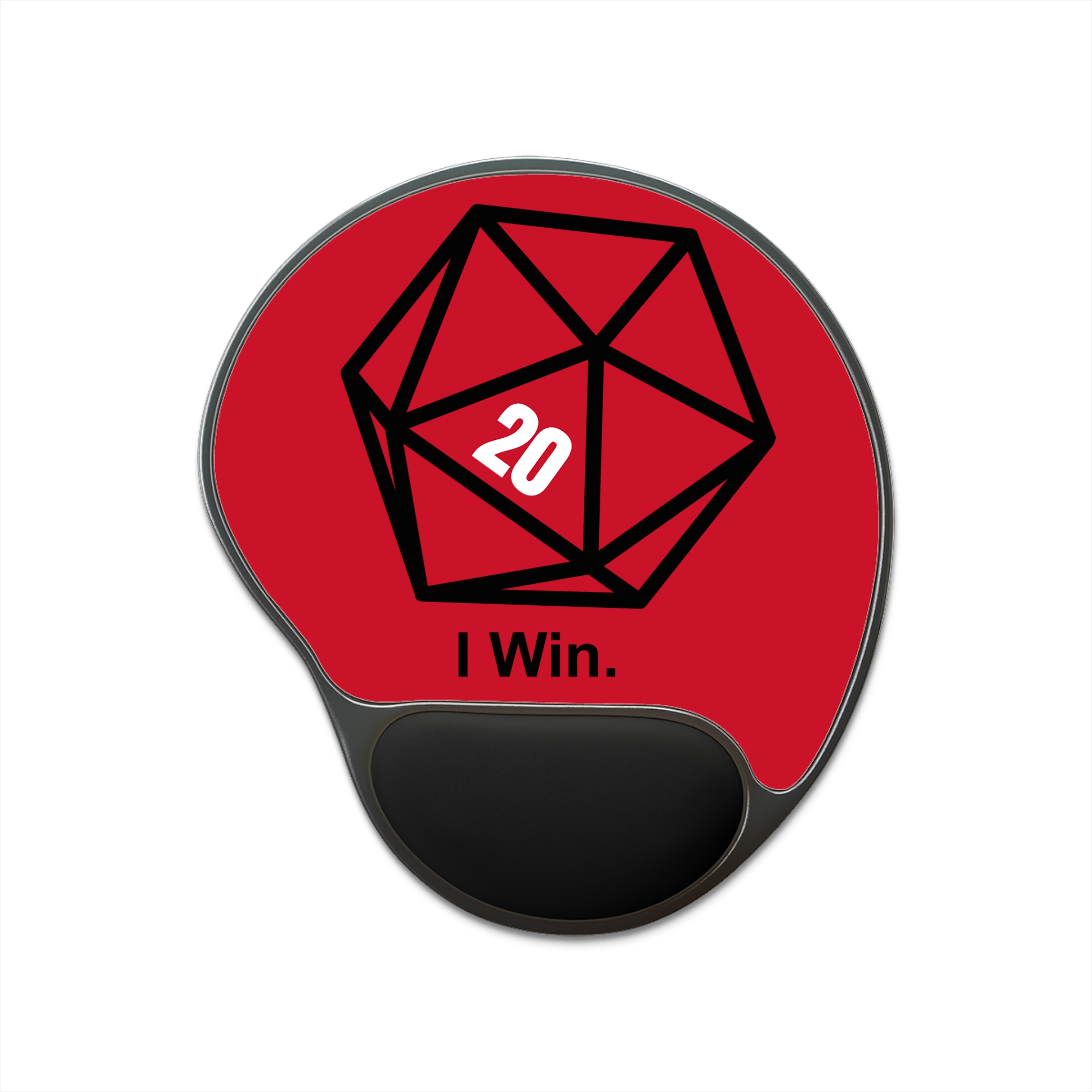 Sheldon D20 Mouse Pad with Wrist Rest, Desk Gift for Gamers - Image 4