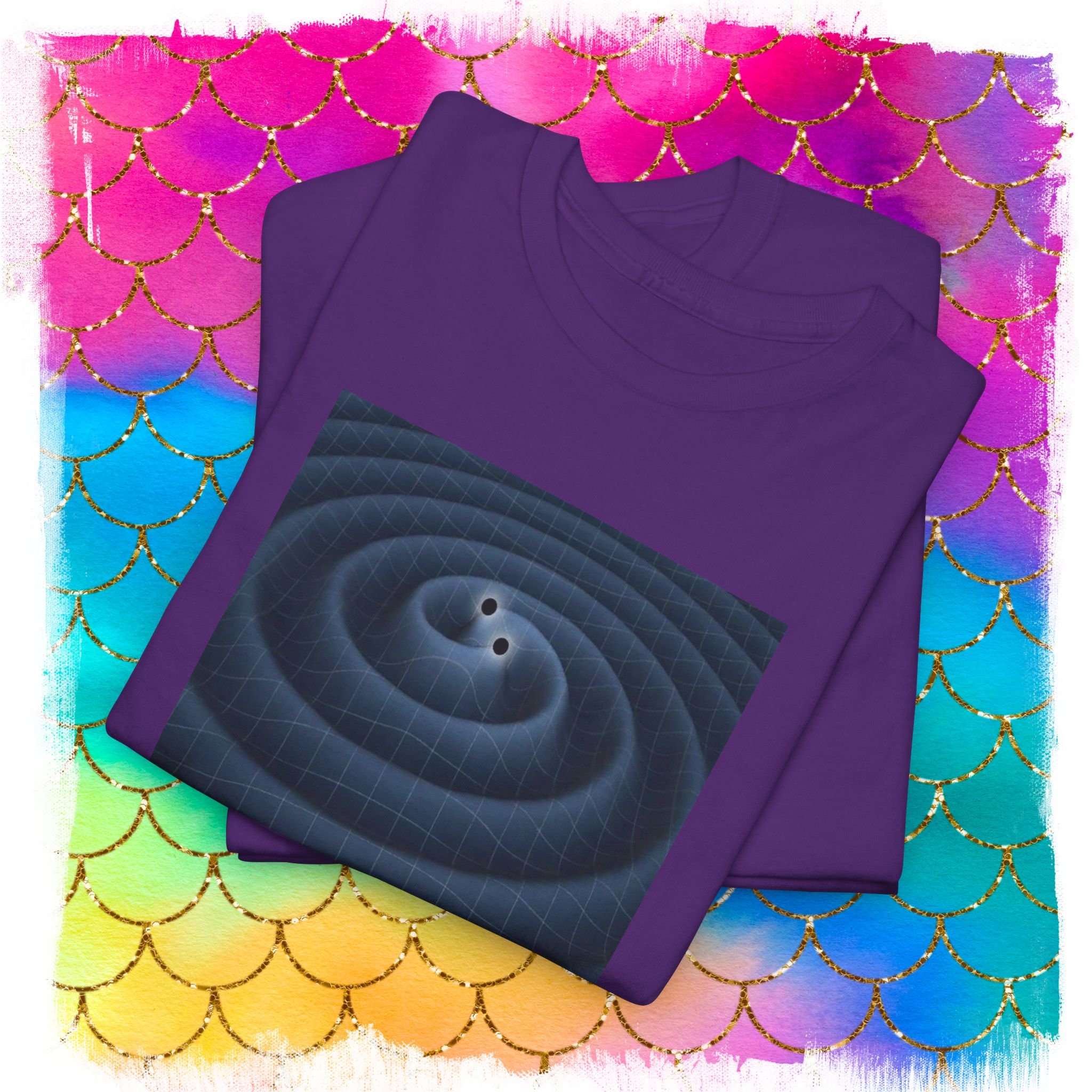 Sheldon Two Black Holes T-Shirt - Image 2
