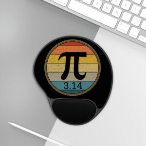 Sheldon Pi Math Mouse Pad with Wrist Rest