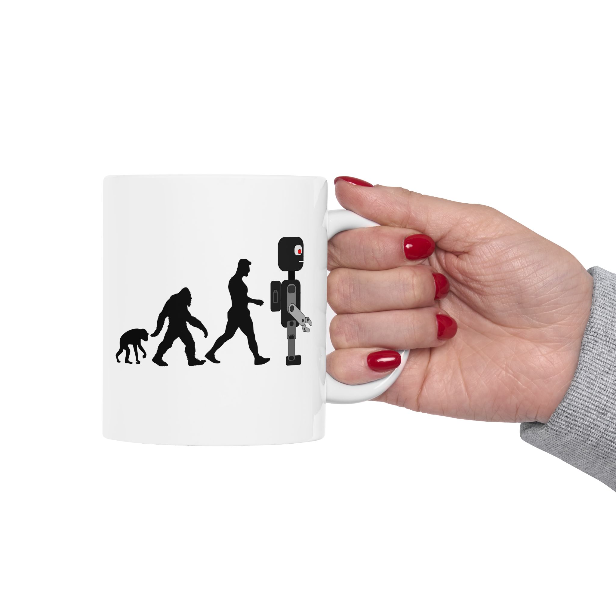 Sheldon Robot Evolution 11 oz and 15 oz Mugs - Image 8
