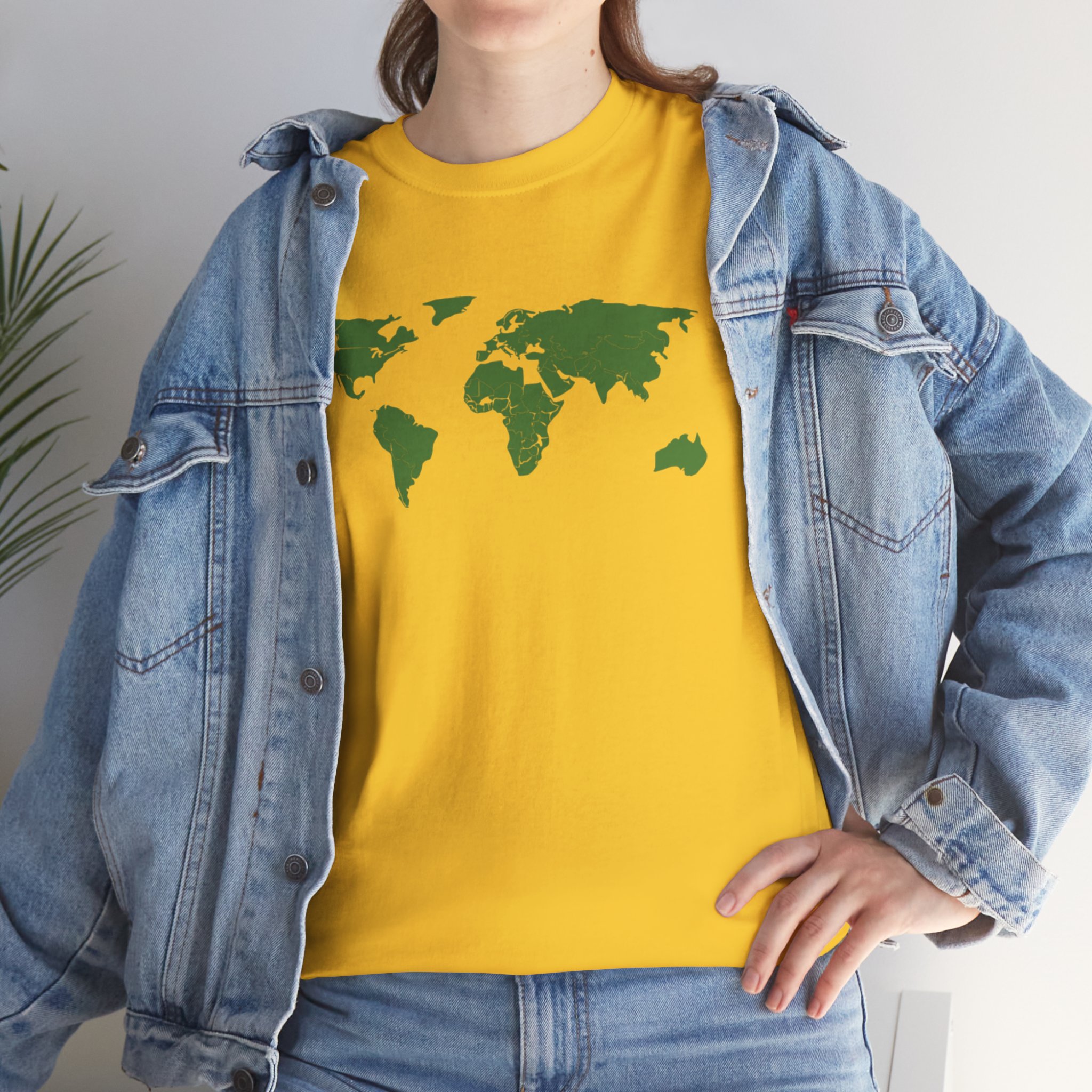 Sheldon World Map T-Shirt, Big Bang Lovers Tee - Image 5