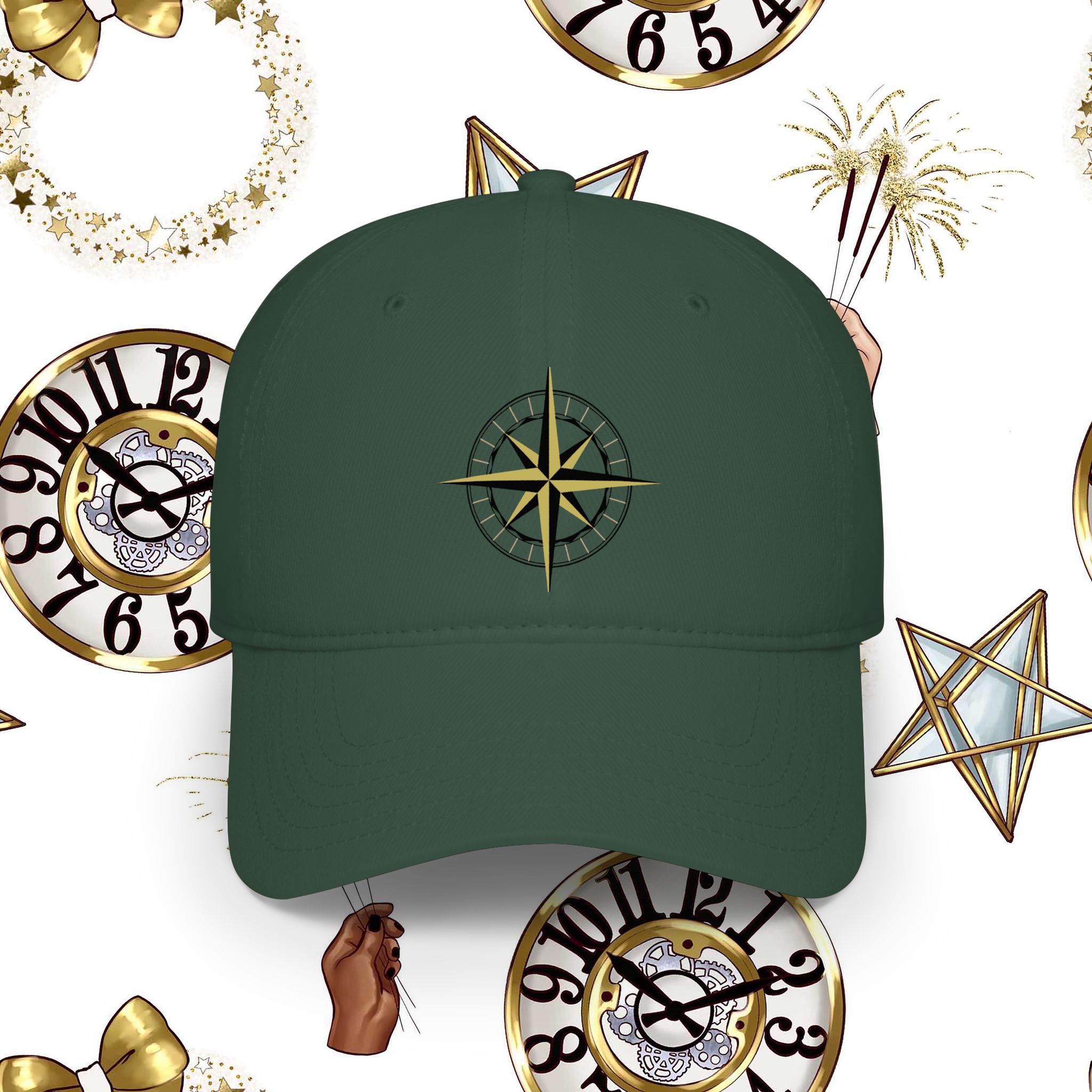 The Compass Hat, Sheldon Nautical Travel Cap - Image 6