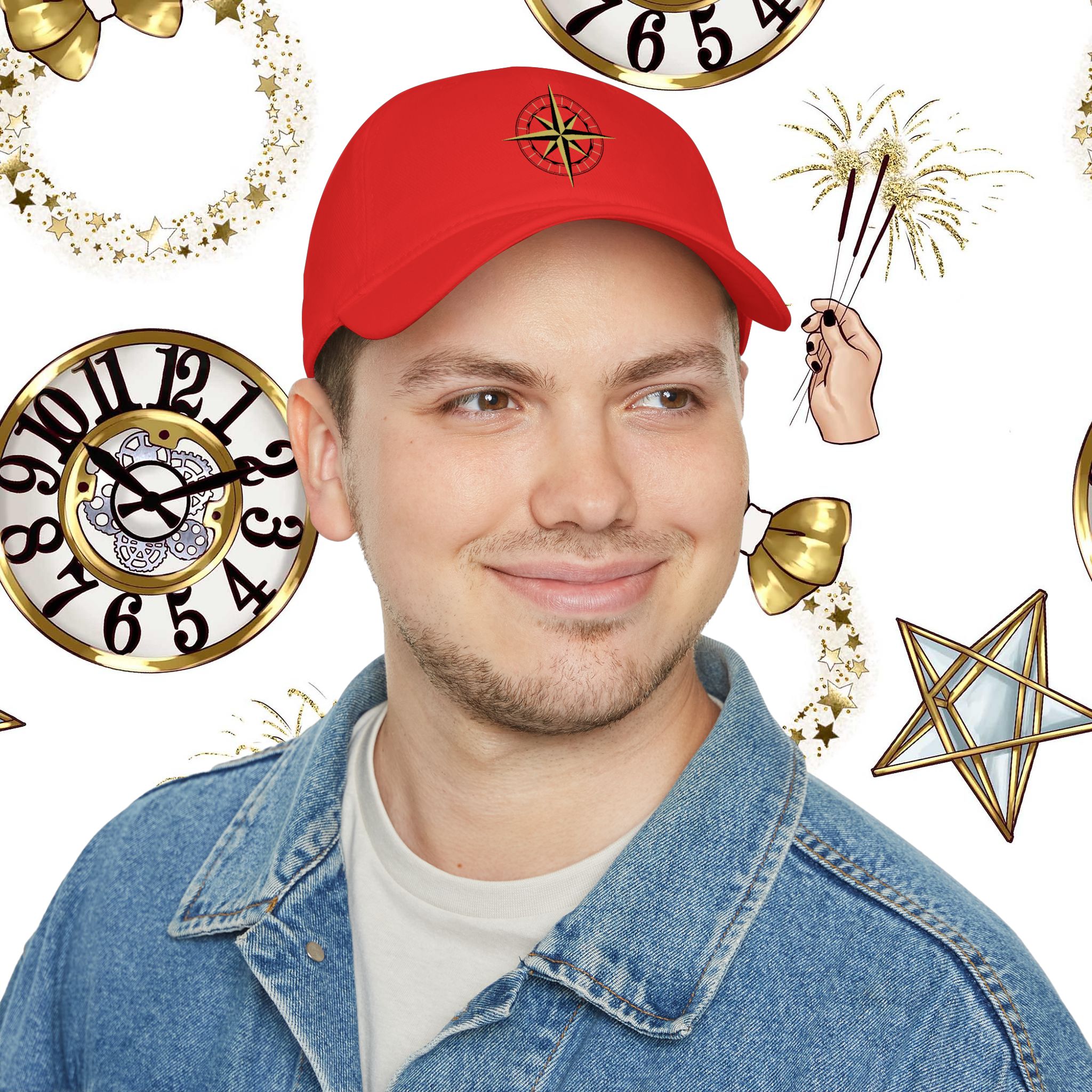 The Compass Hat, Sheldon Nautical Travel Cap - Image 3