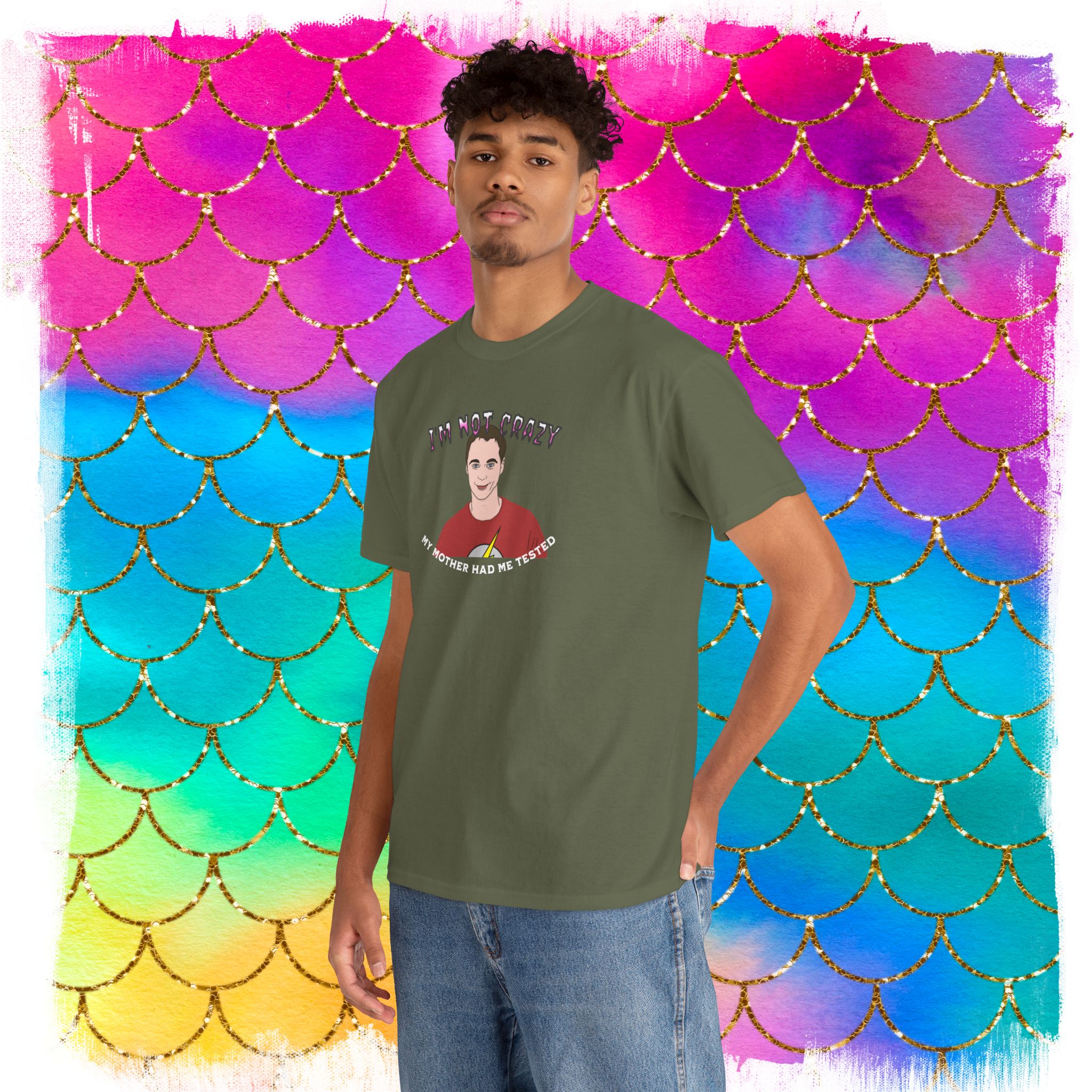 Sheldon Fans T-Shirt I'm Not Crazy Tee - Image 3