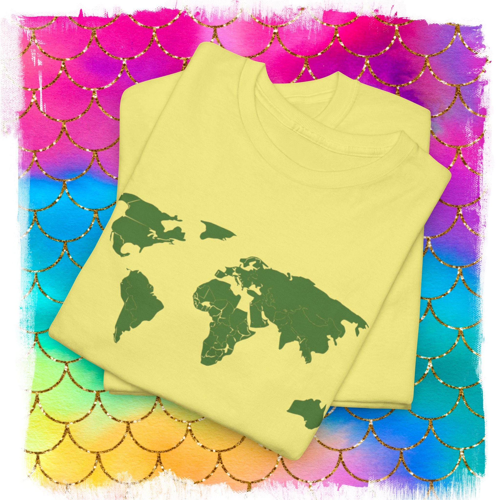 Sheldon World Map T-Shirt, Big Bang Lovers Tee - Image 2