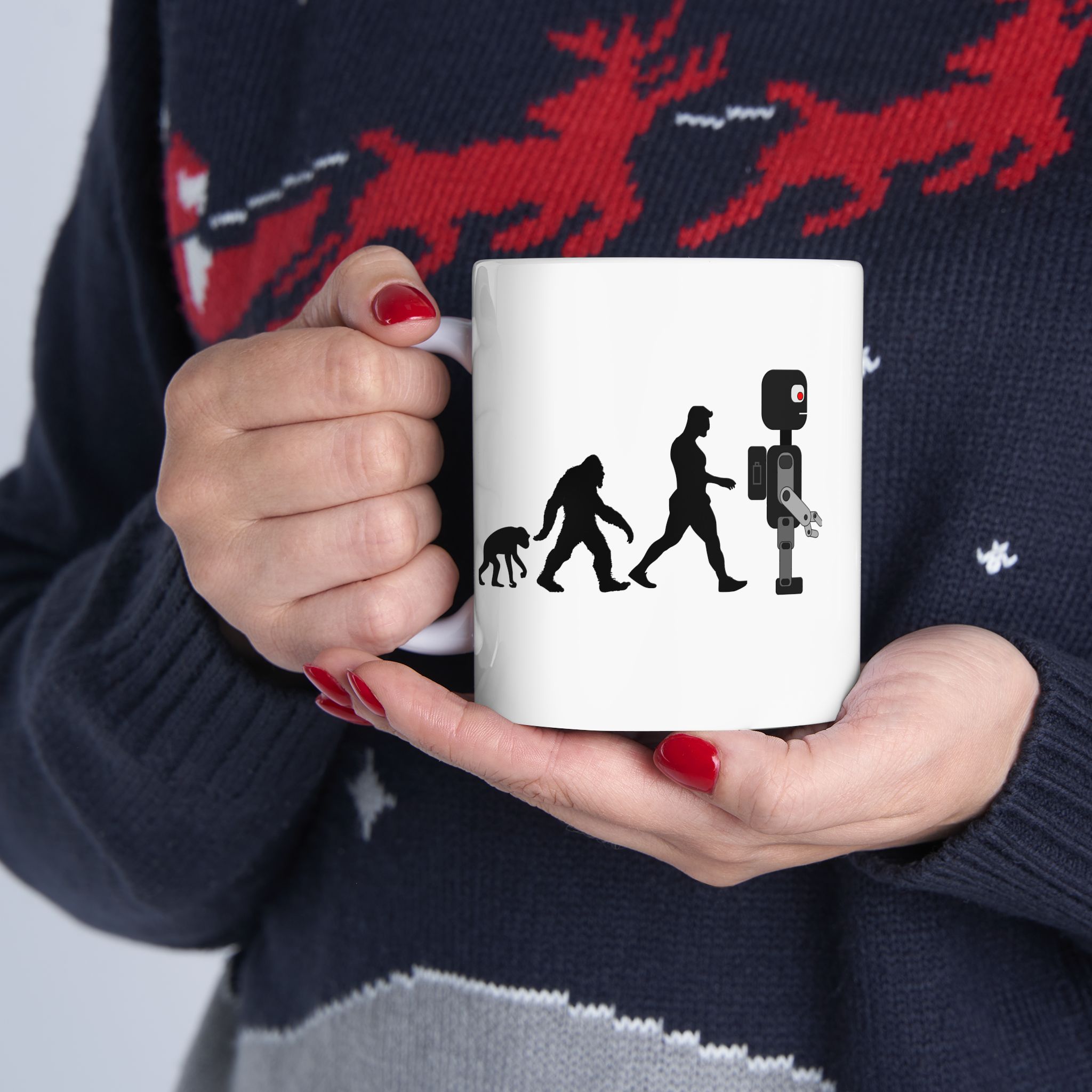 Sheldon Robot Evolution 11 oz and 15 oz Mugs - Image 7