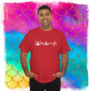 Sheldon Flash Bolt Equation T-Shirt, Math Lovers Gift Tee