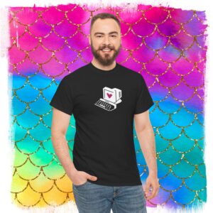 Sheldon 8-Bit Computer Heart T-Shirt: BB Fans Gift