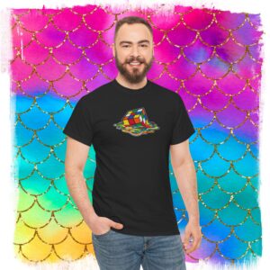 Sheldon Rubics Cube Melting T-Shirt — BB Fan Gift Tee