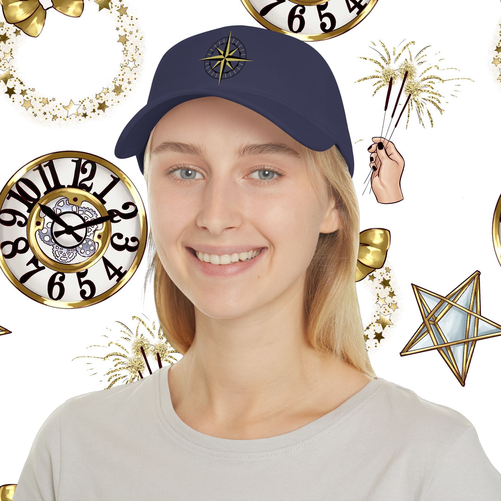 The Compass Hat, Sheldon Nautical Travel Cap - Image 11