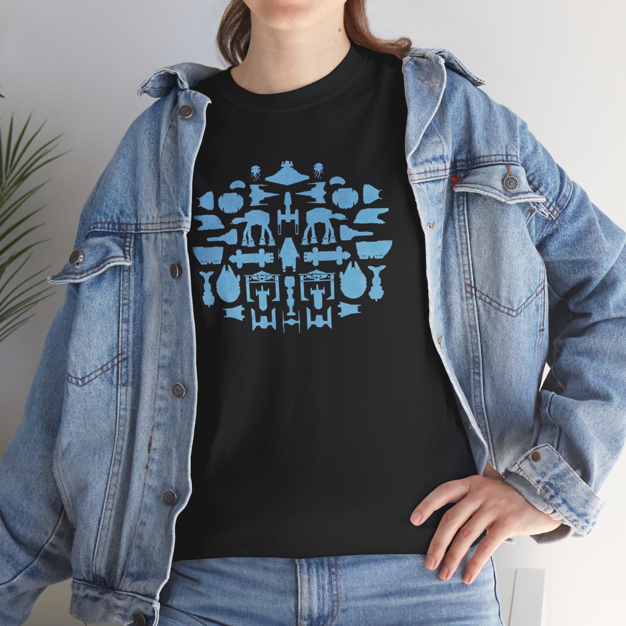 Sheldon Space Robots Silhouettes T-Shirt - Image 6
