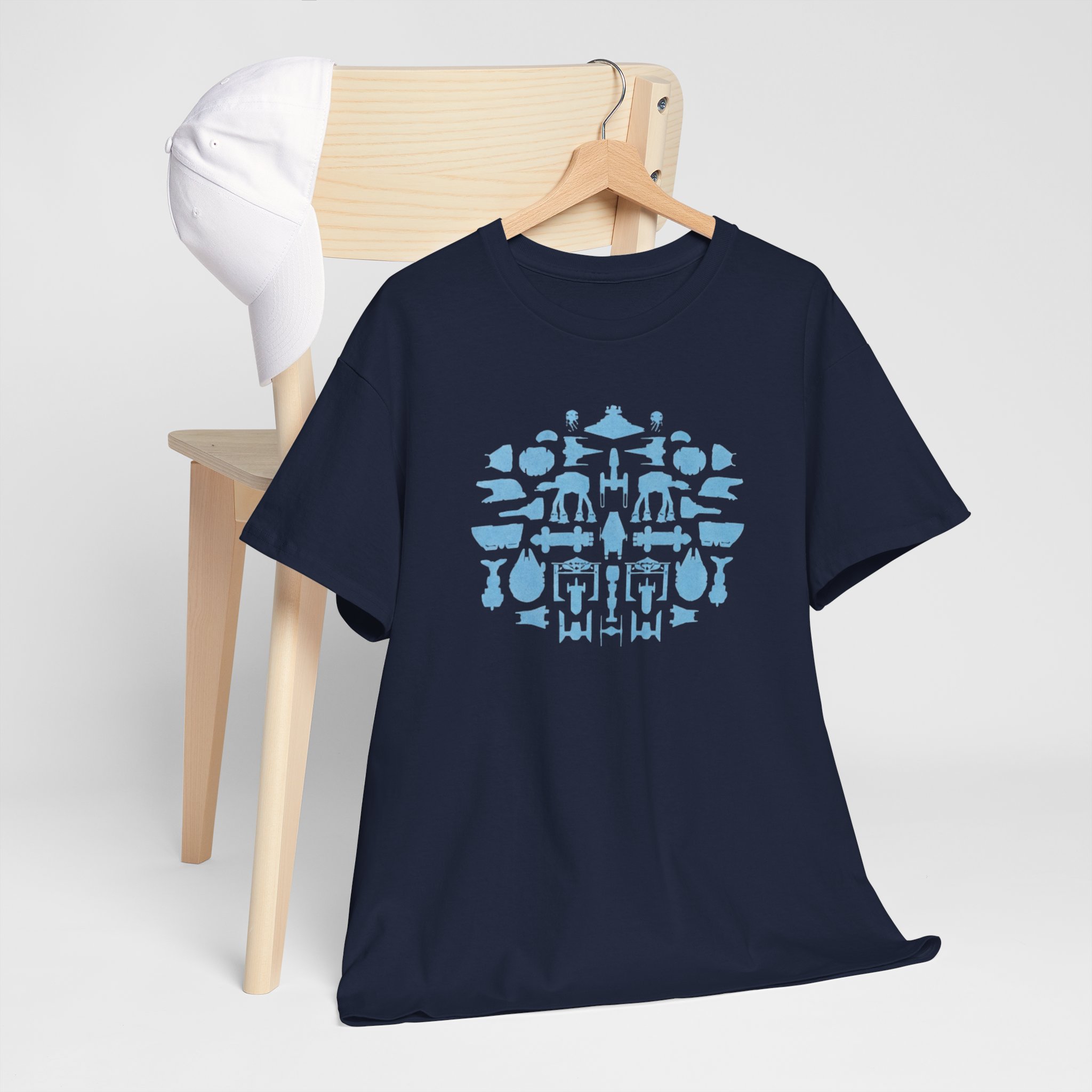 Sheldon Space Robots Silhouettes T-Shirt - Image 3