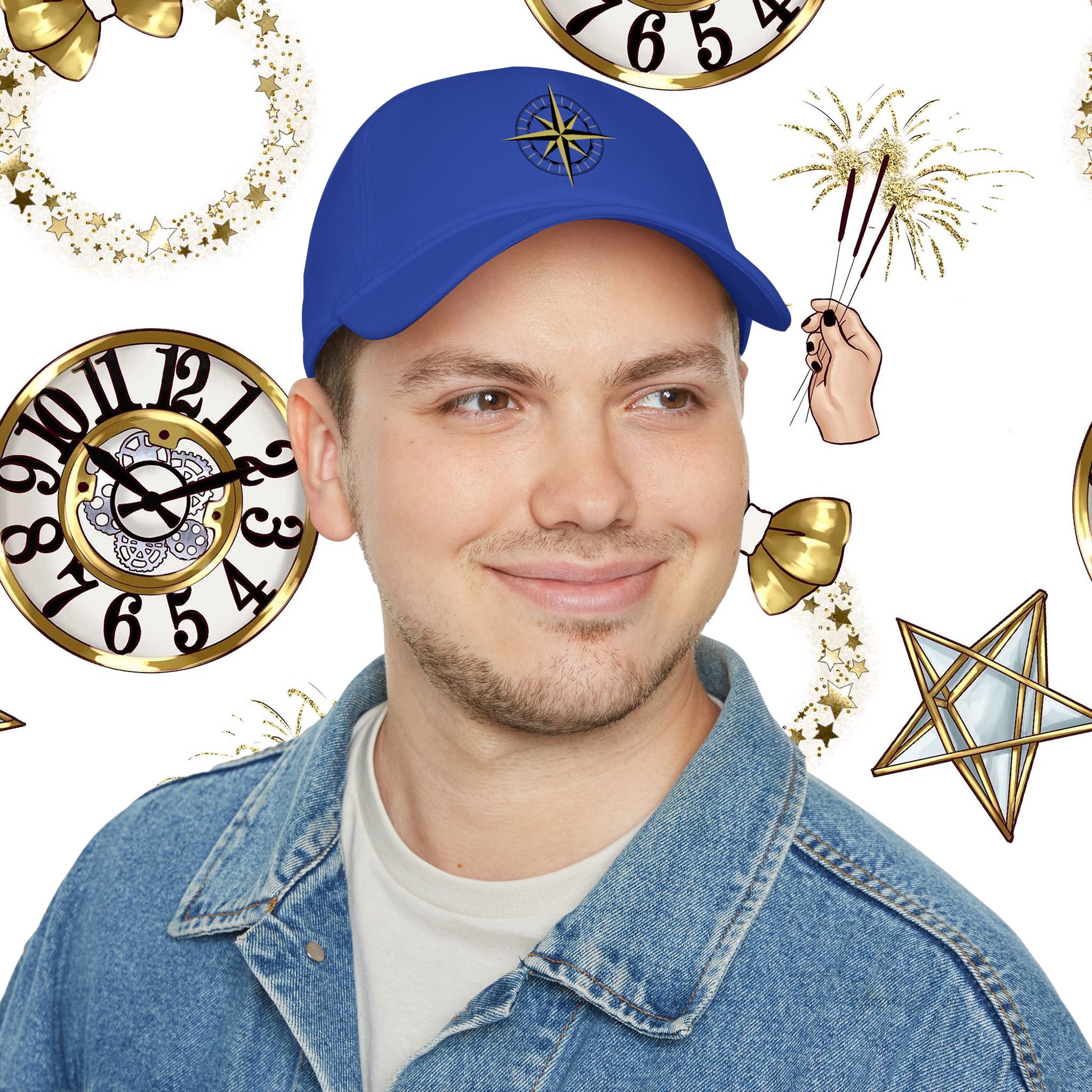 The Compass Hat, Sheldon Nautical Travel Cap - Image 9