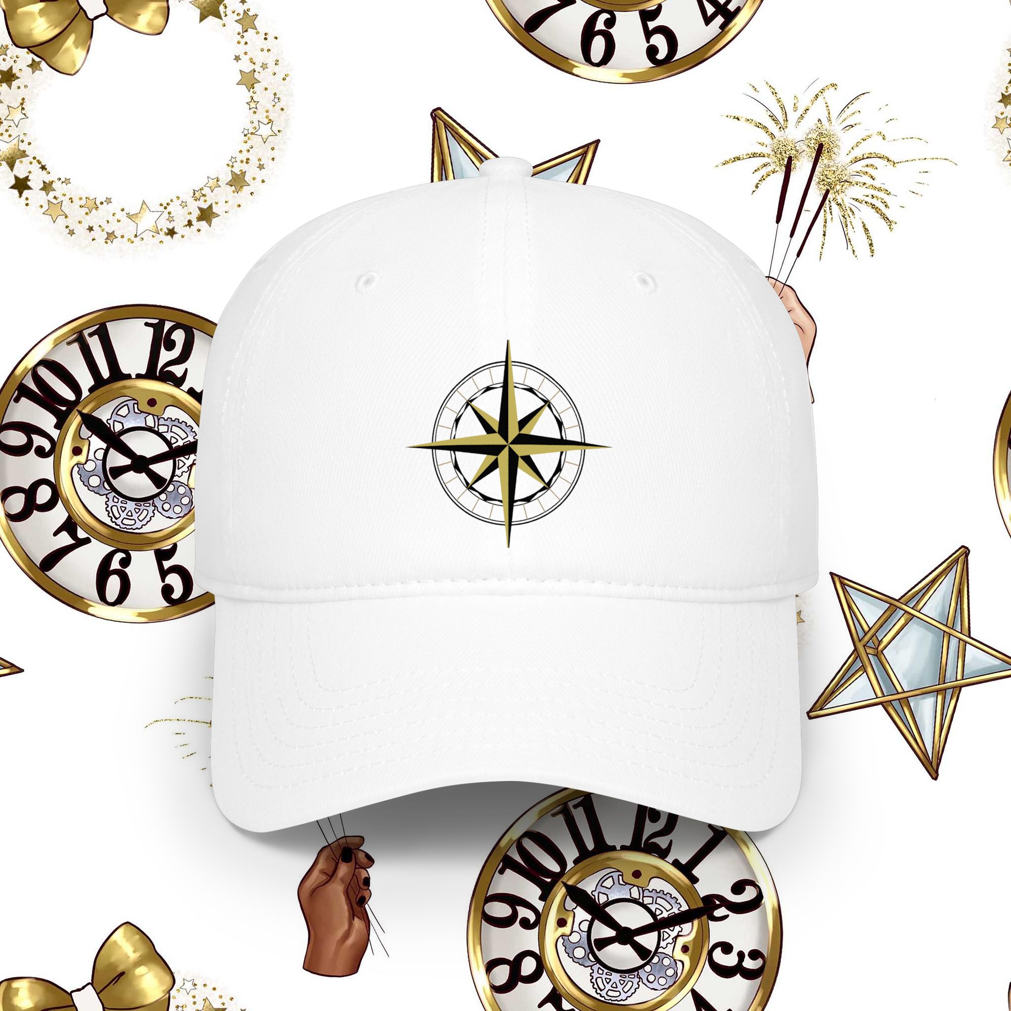 The Compass Hat, Sheldon Nautical Travel Cap - Image 12