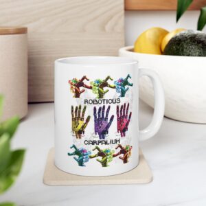 Sheldon Roboticus Carpalium 11 oz and 15 oz Mugs