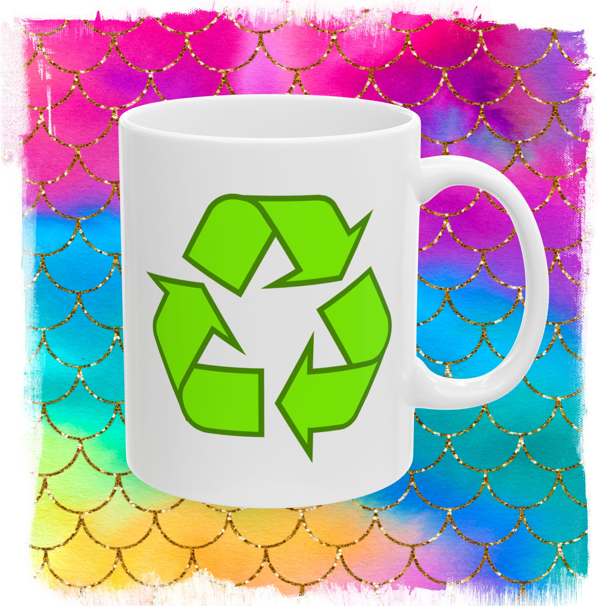 Leonards Recycle Hot Beverage Mugs - Image 3