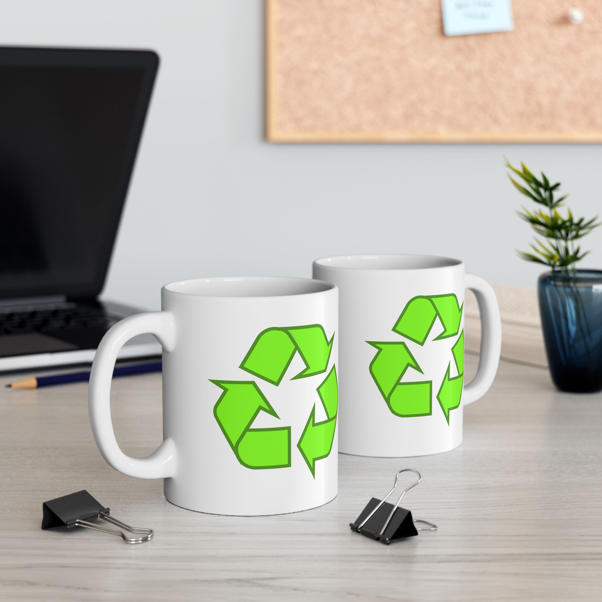 Leonards Recycle Hot Beverage Mugs - Image 4