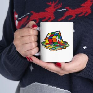 Sheldon Rubics Cube Melting Hot Beverage Mugs