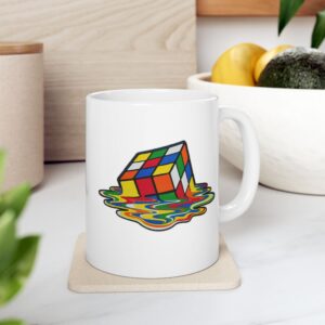 Sheldon Rubics Cube Melting Hot Beverage Mugs