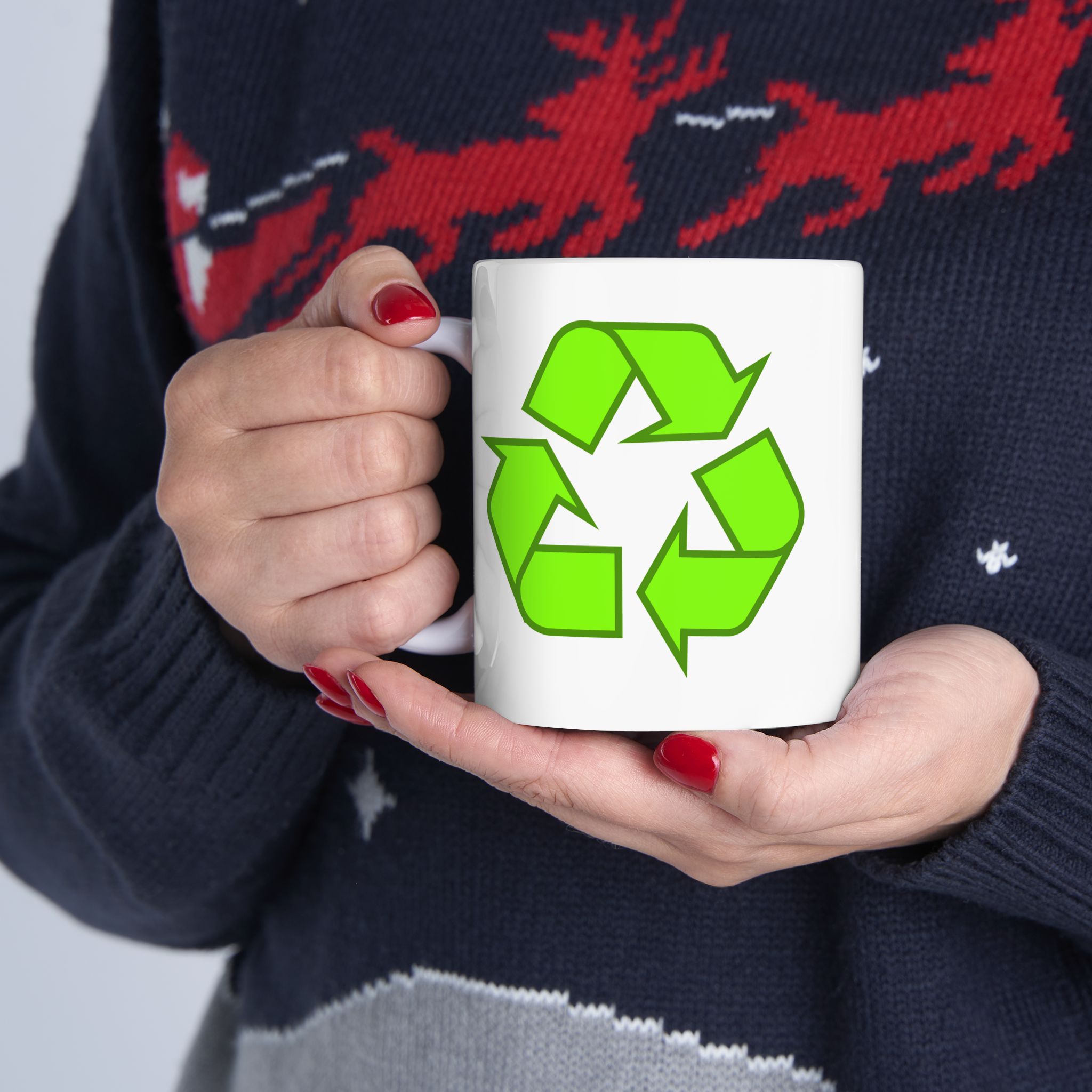 Leonards Recycle Hot Beverage Mugs - Image 7