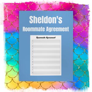 Sheldon’s Roommate Agreement
